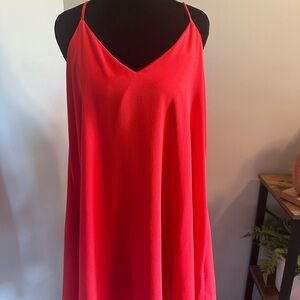 American Threads Scarlet Sleeveless Dress